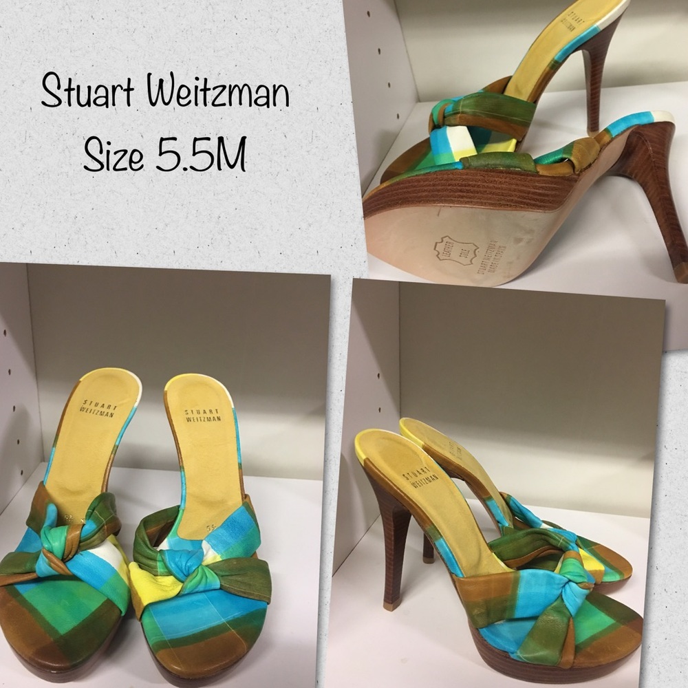 Stuart Weitzman backless heels